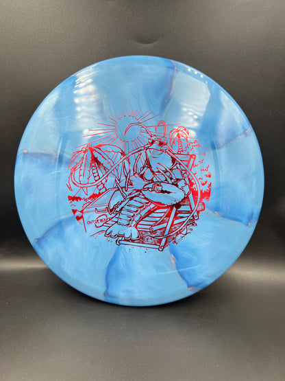 Mint Swirly Apex Lobster Blue Red - 178g