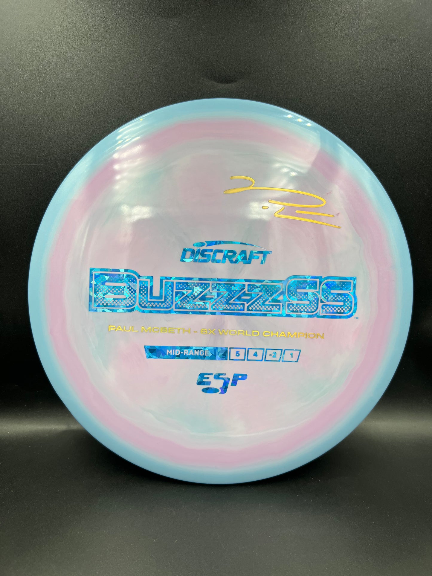 Discraft ESP Buzzz SS Refresh - Blue Pink Blue Copper - 178g