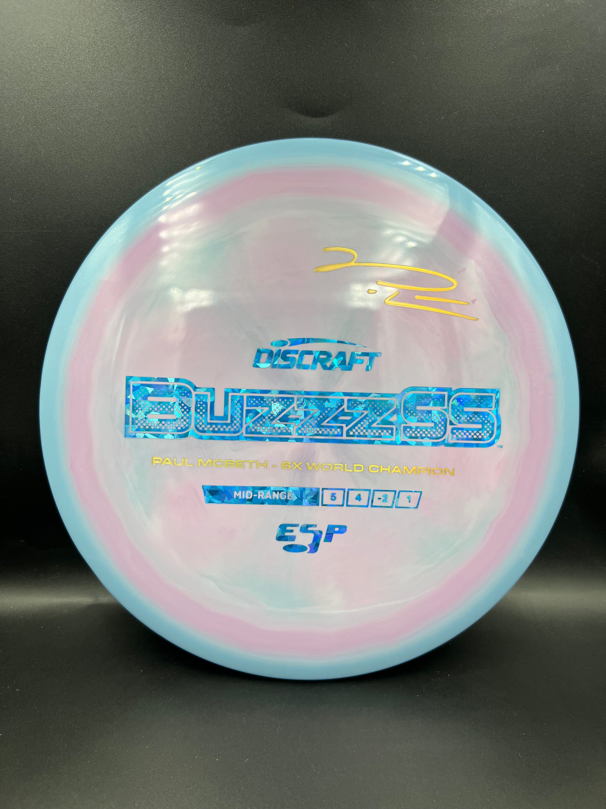 Discraft ESP Buzzz SS Refresh - Blue Pink Blue Copper - 178g