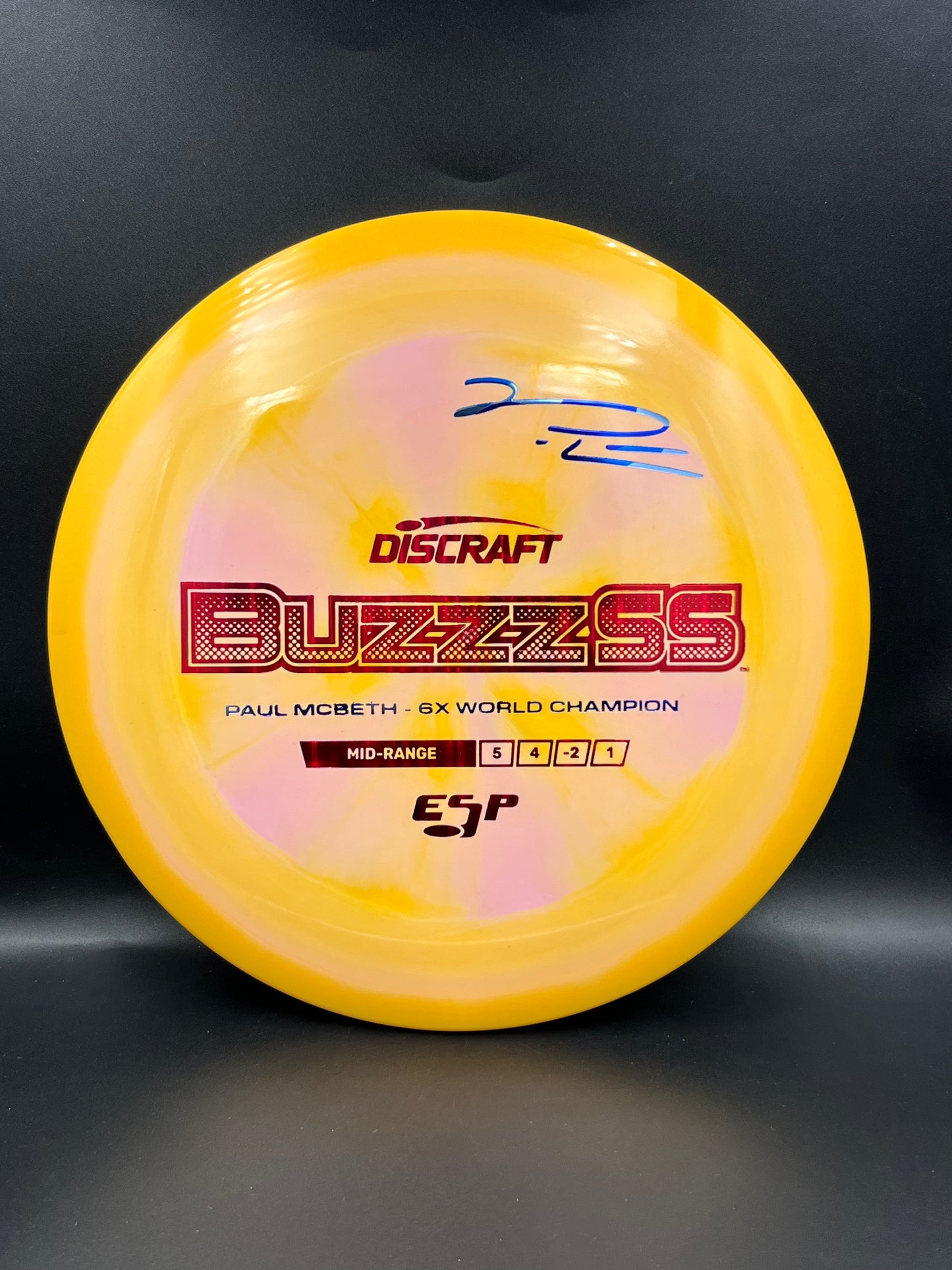 Discraft ESP Buzzz SS Refresh - Orange Red Blue Camo - 174g