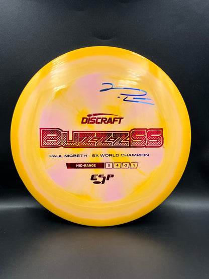 Discraft ESP Buzzz SS Refresh - Orange Red Blue Camo - 174g
