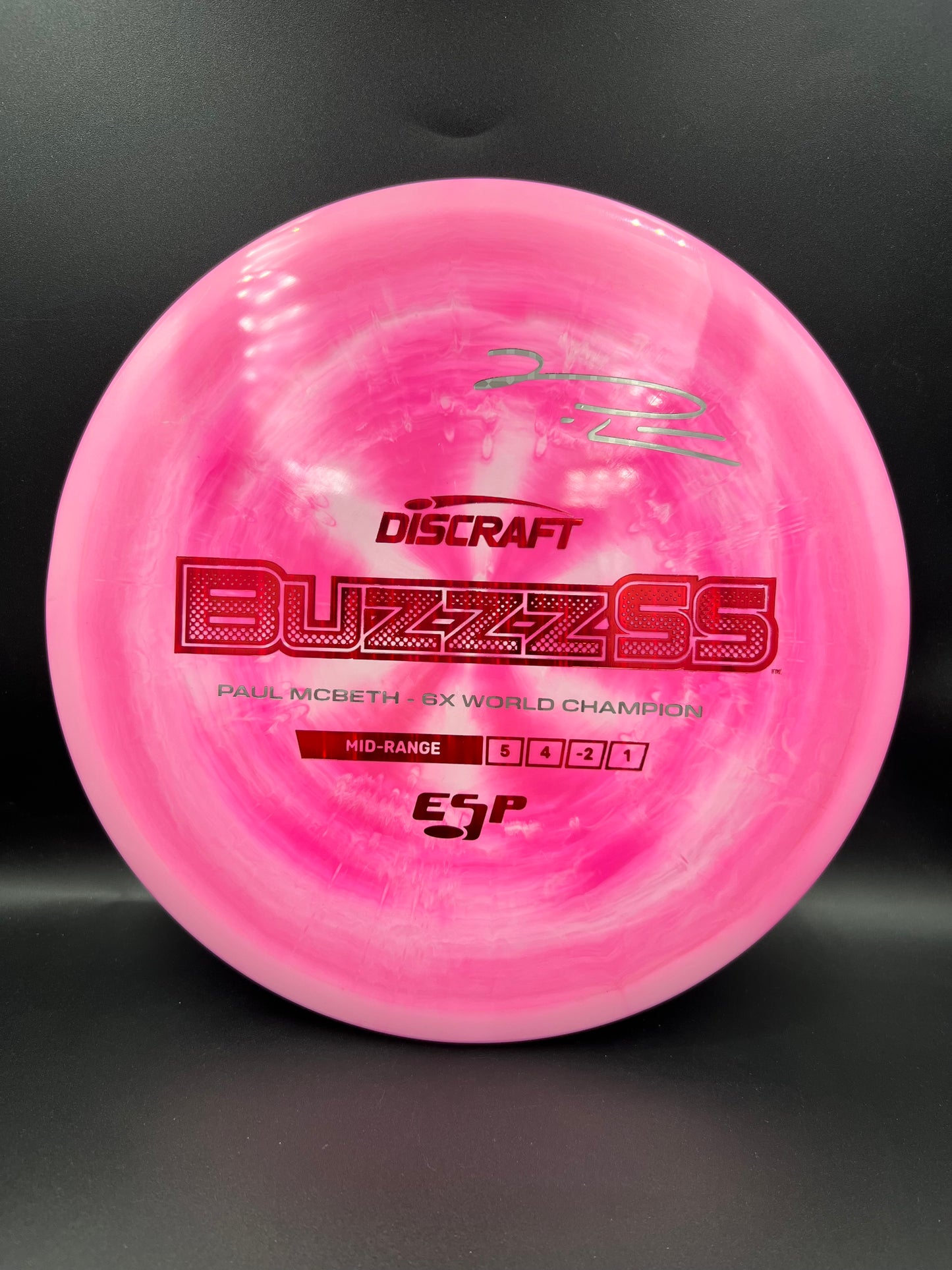 Discraft ESP Buzzz SS Refresh - Pink Red Silver - 171g