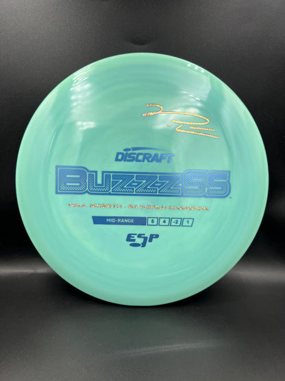 Discraft ESP Buzzz SS Refresh - Aqua Blue Glitter - 173g-174g