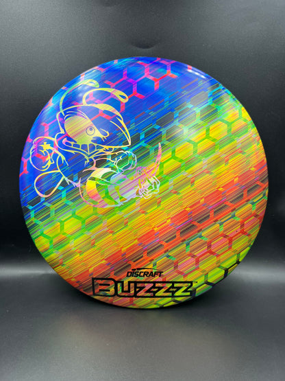 Discraft ESP SuperColor Full Foil Buzzz - Honeycomb Honeycomb