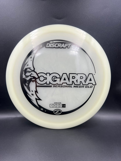 Discraft Mega Glo Cigarra Black Stamp - 173g-174g
