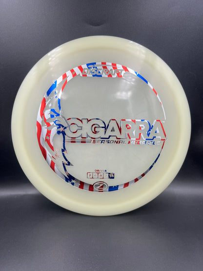 Discraft Mega Glo Cigarra Flag Stamp - 170g-172g