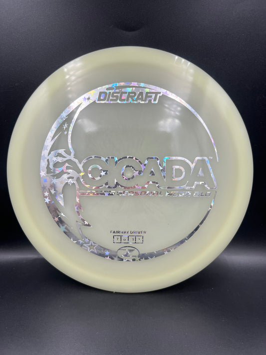 Discraft Mega Glo Cicada Silver Stars Stamp - 175g-176g