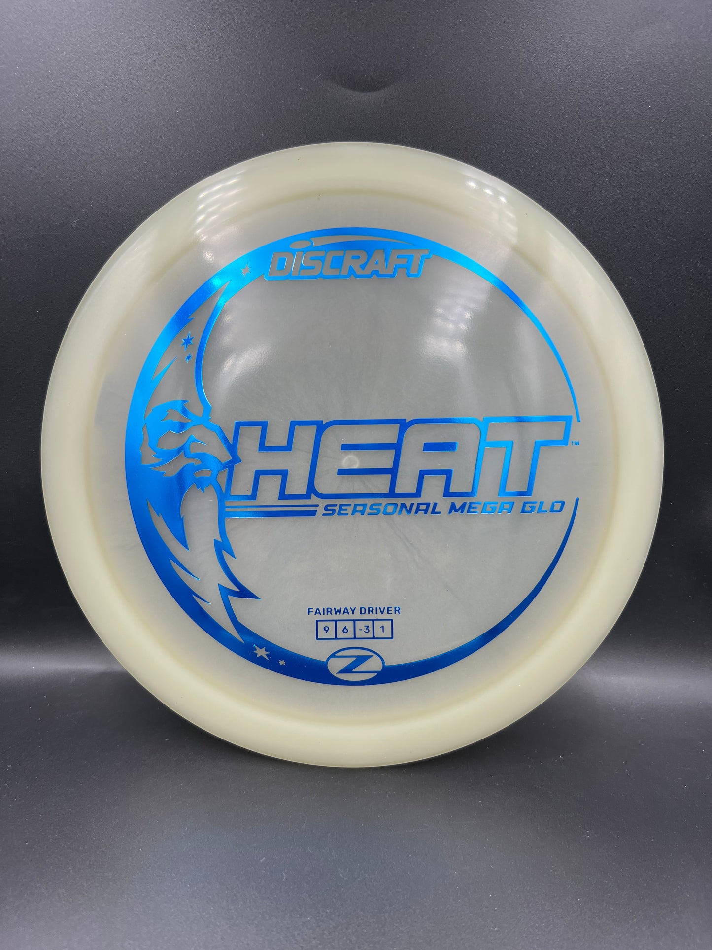 Discraft Mega Glo Heat Blue Stamp - 170g-172g