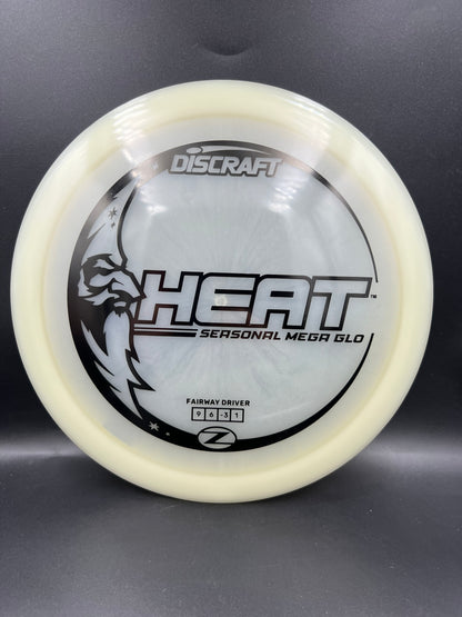 Discraft Mega Glo Heat Black Stamp - 173g-174g