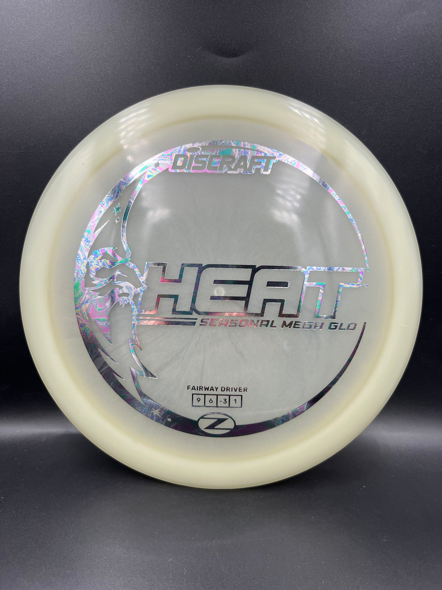 Discraft Mega Glo Heat Oil Slick Stamp - 173g-174g