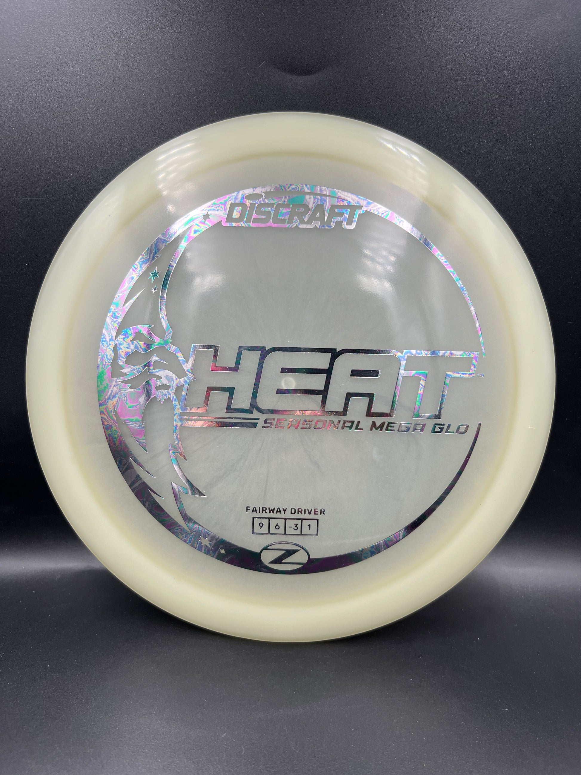 Discraft Mega Glo Heat Oil Slick Stamp - 173g-174g