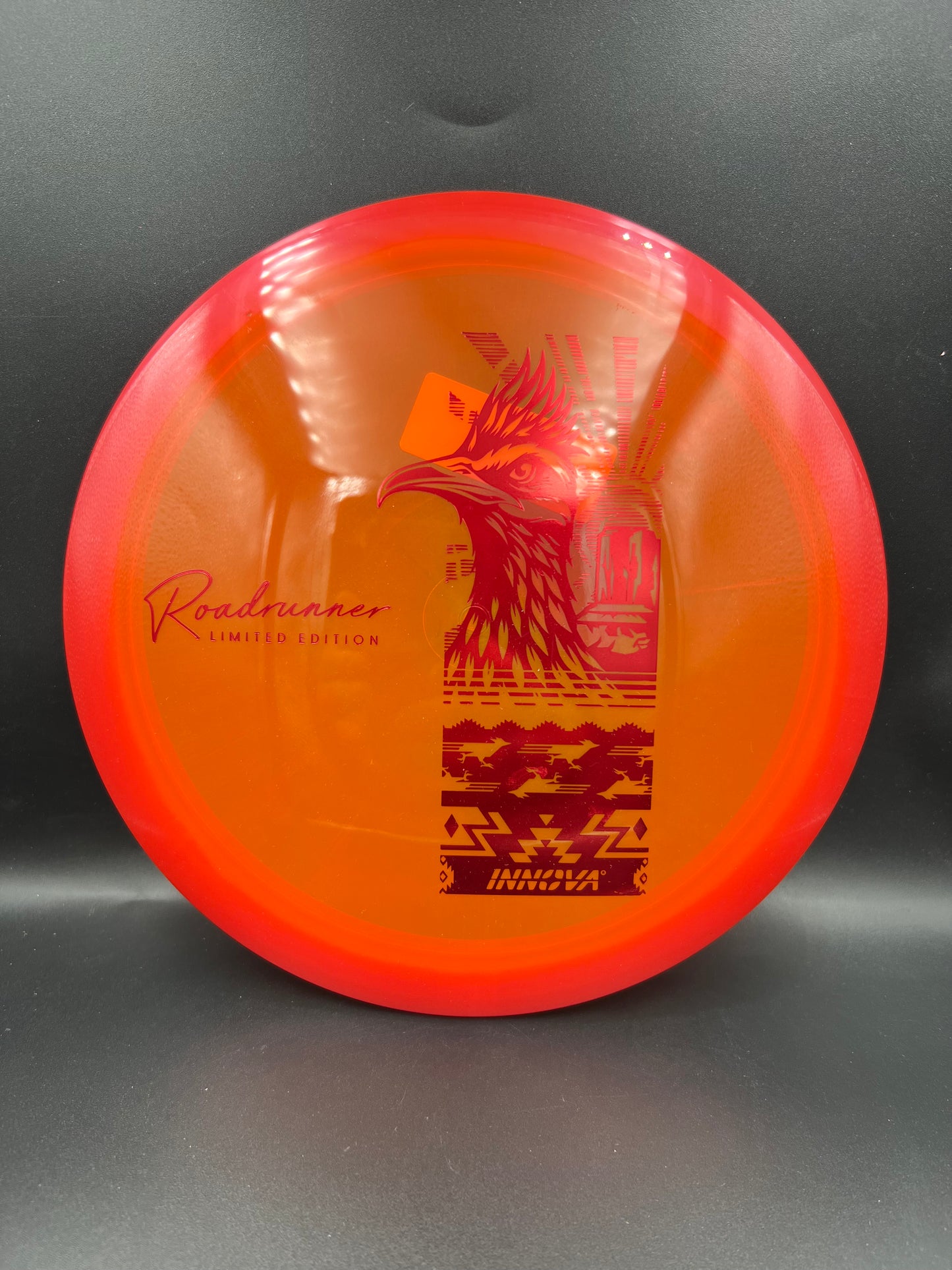 Innova Limited Edition Halo Champion Roadrunner Orange Pink Rim Red Stamp - 173g-175g