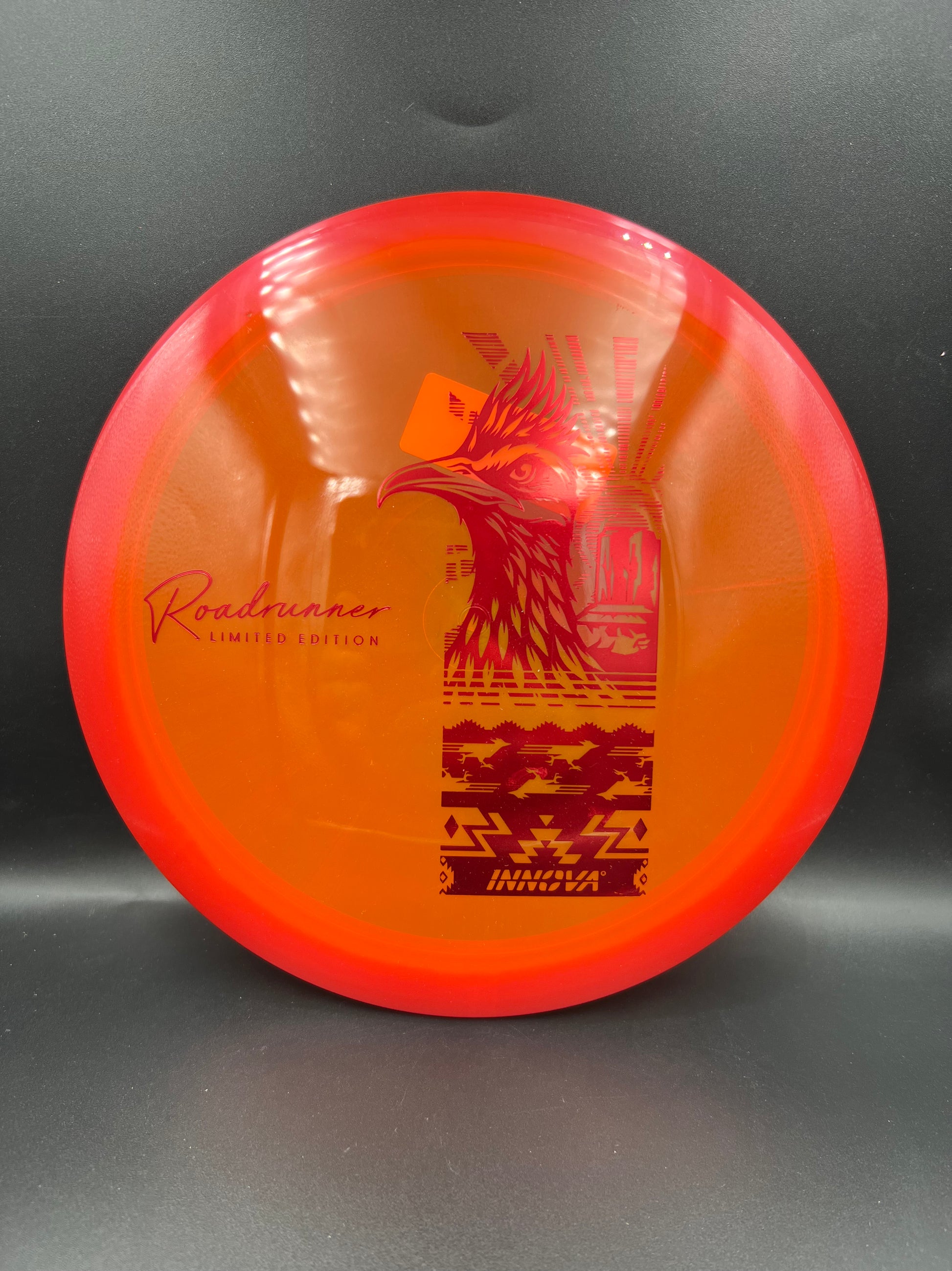 Innova Limited Edition Halo Champion Roadrunner Orange Pink Rim Red Stamp - 173g-175g