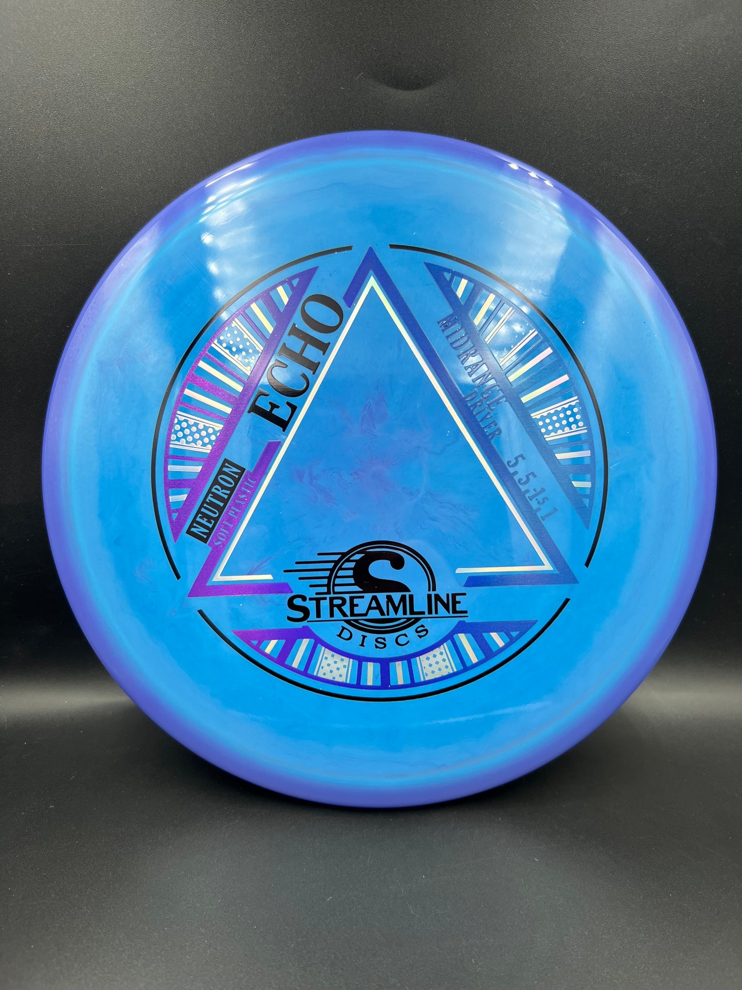 Streamline Neutron Soft Echo Blue Purple Blue Purple Stamp - 177g