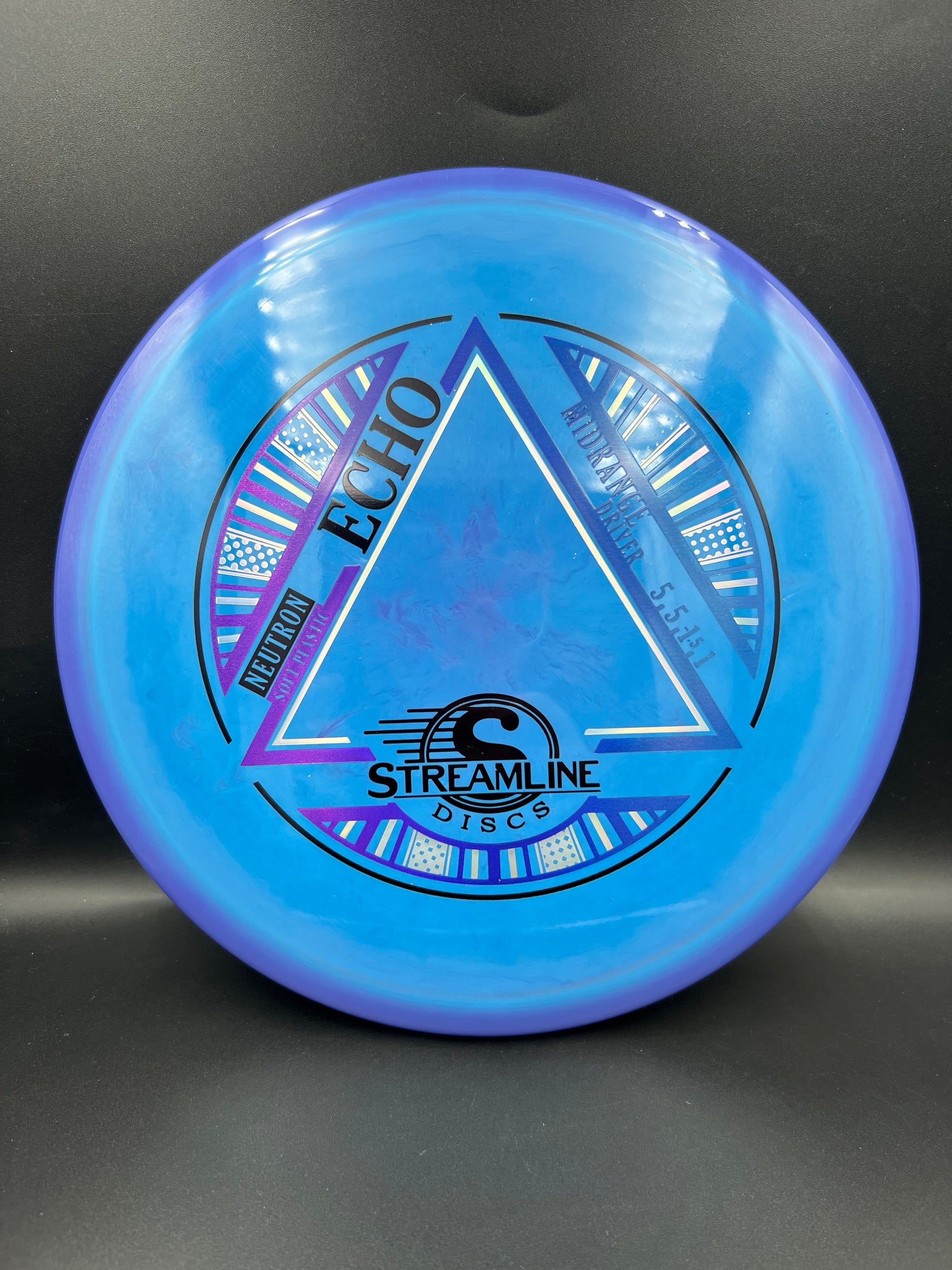 Streamline Neutron Soft Echo Blue Purple Blue Purple Stamp - 177g