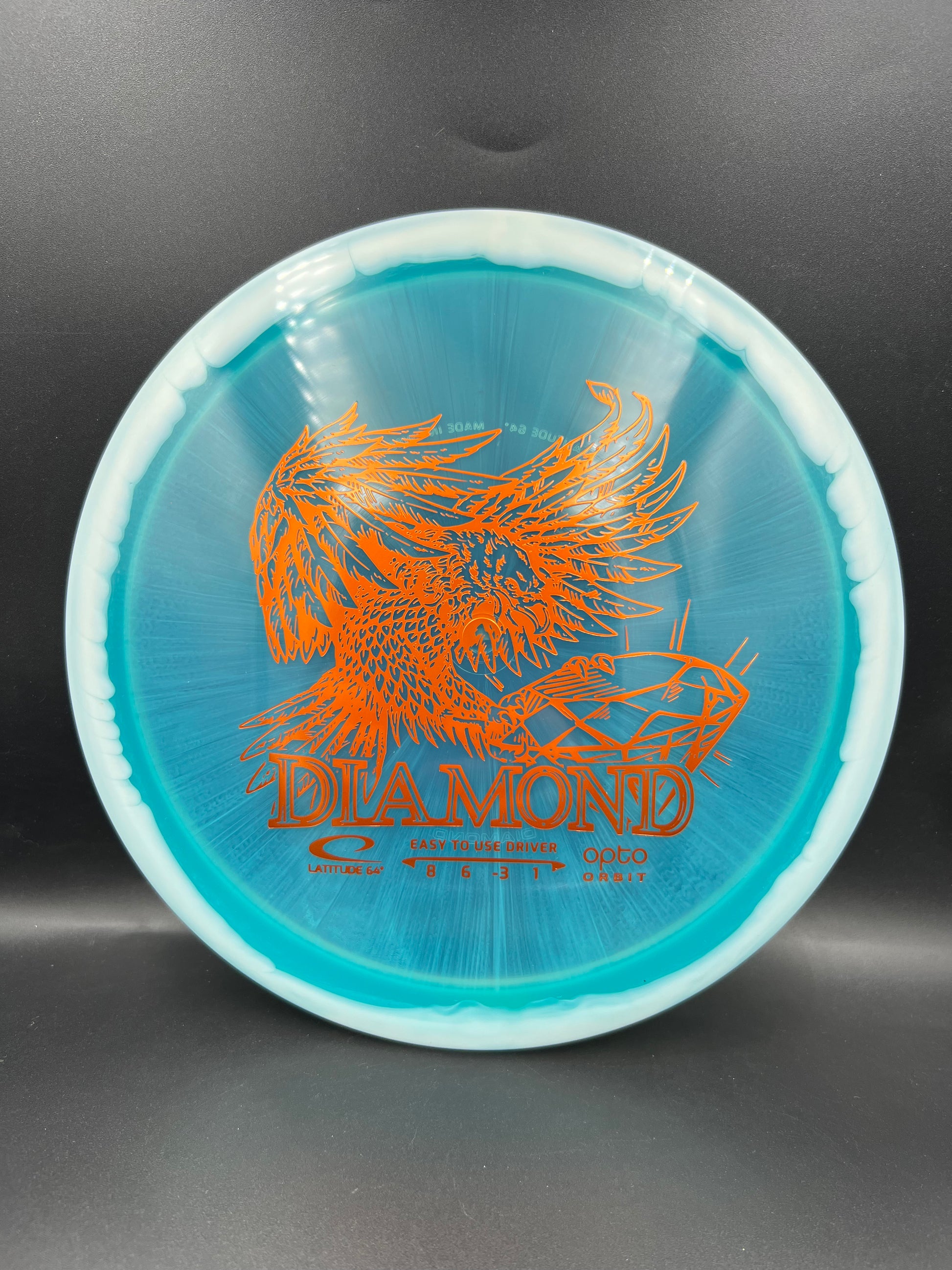 Latitude 64 Opto Orbit Diamond Light Blue Orange - 156g