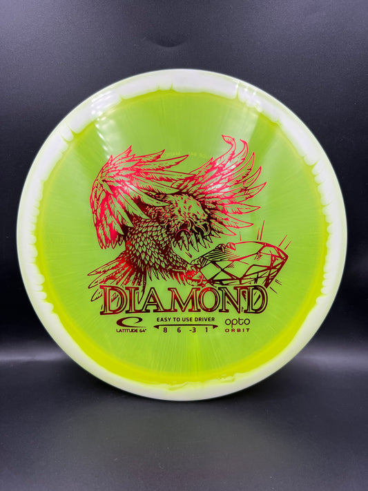 Latitude 64 Opto Orbit Diamond Highlighter Red - 156g
