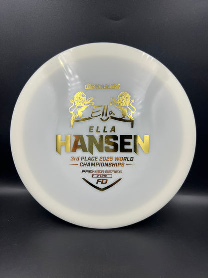 Ella Hansen Premier Series Q-line FD (3rd place 2025 World Championships)