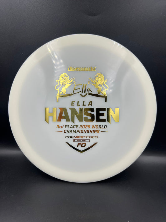 Ella Hansen Premier Series Q-line FD (3rd place 2025 World Championships)