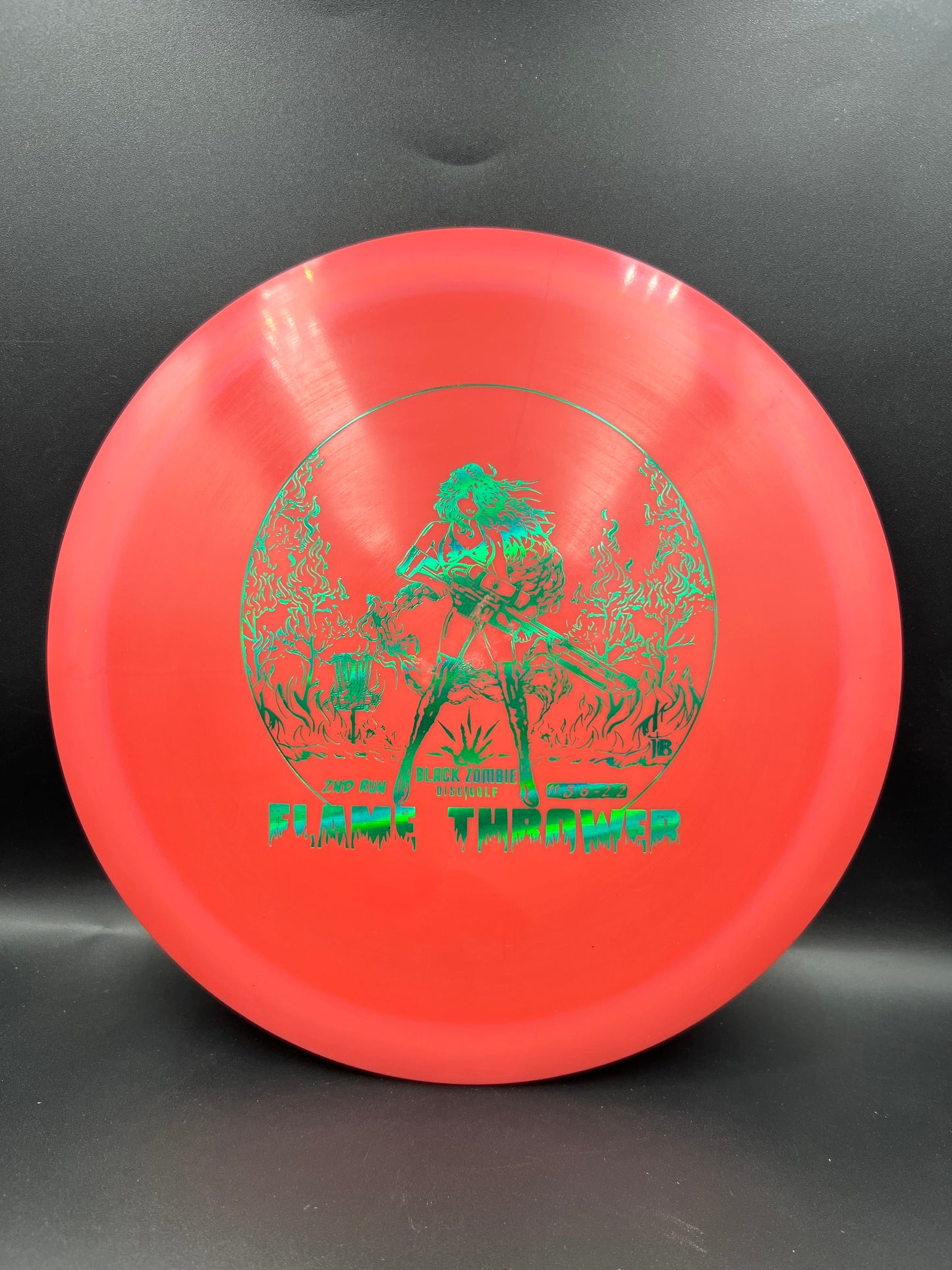 Black Zombie Flame Thrower