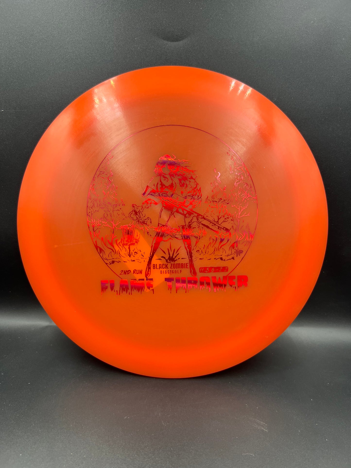 Black Zombie Flame Thrower