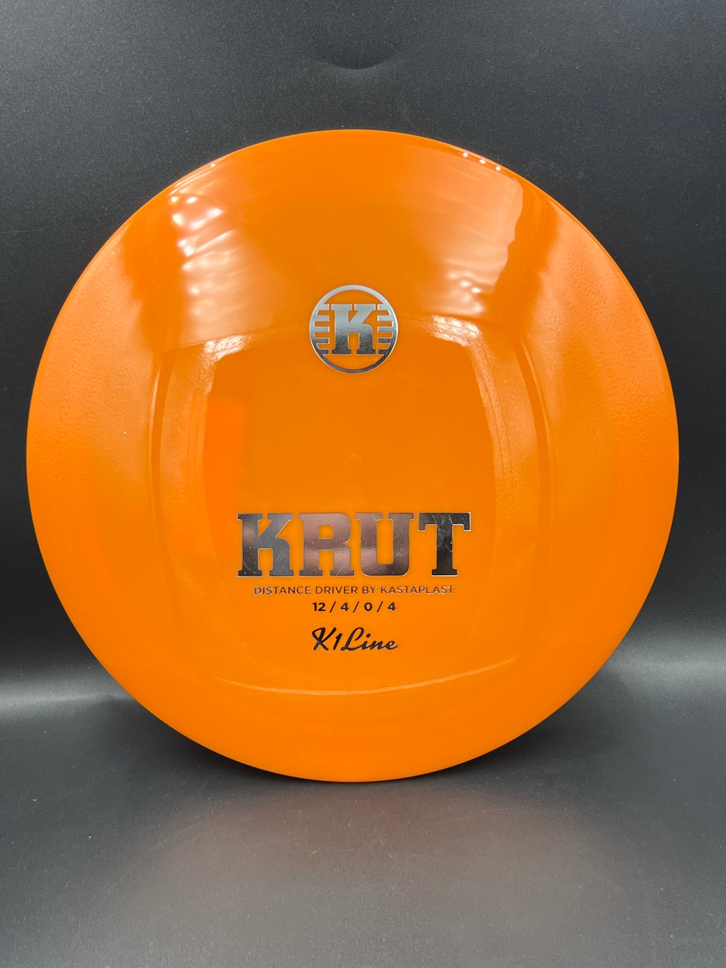 Kastaplast K1 Krut Orange Silver Stamp - 174g