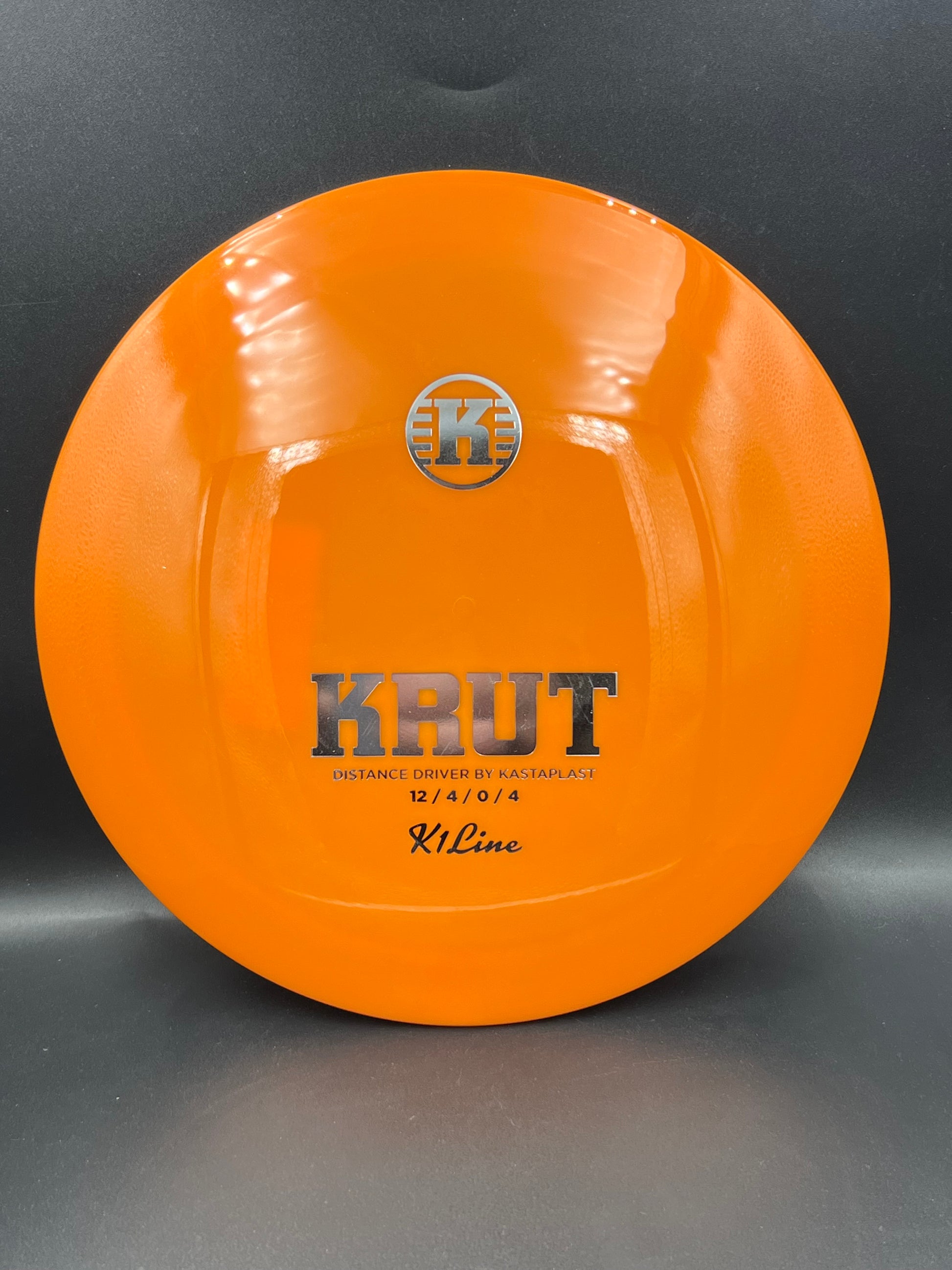 Kastaplast K1 Krut Orange Silver Stamp - 174g