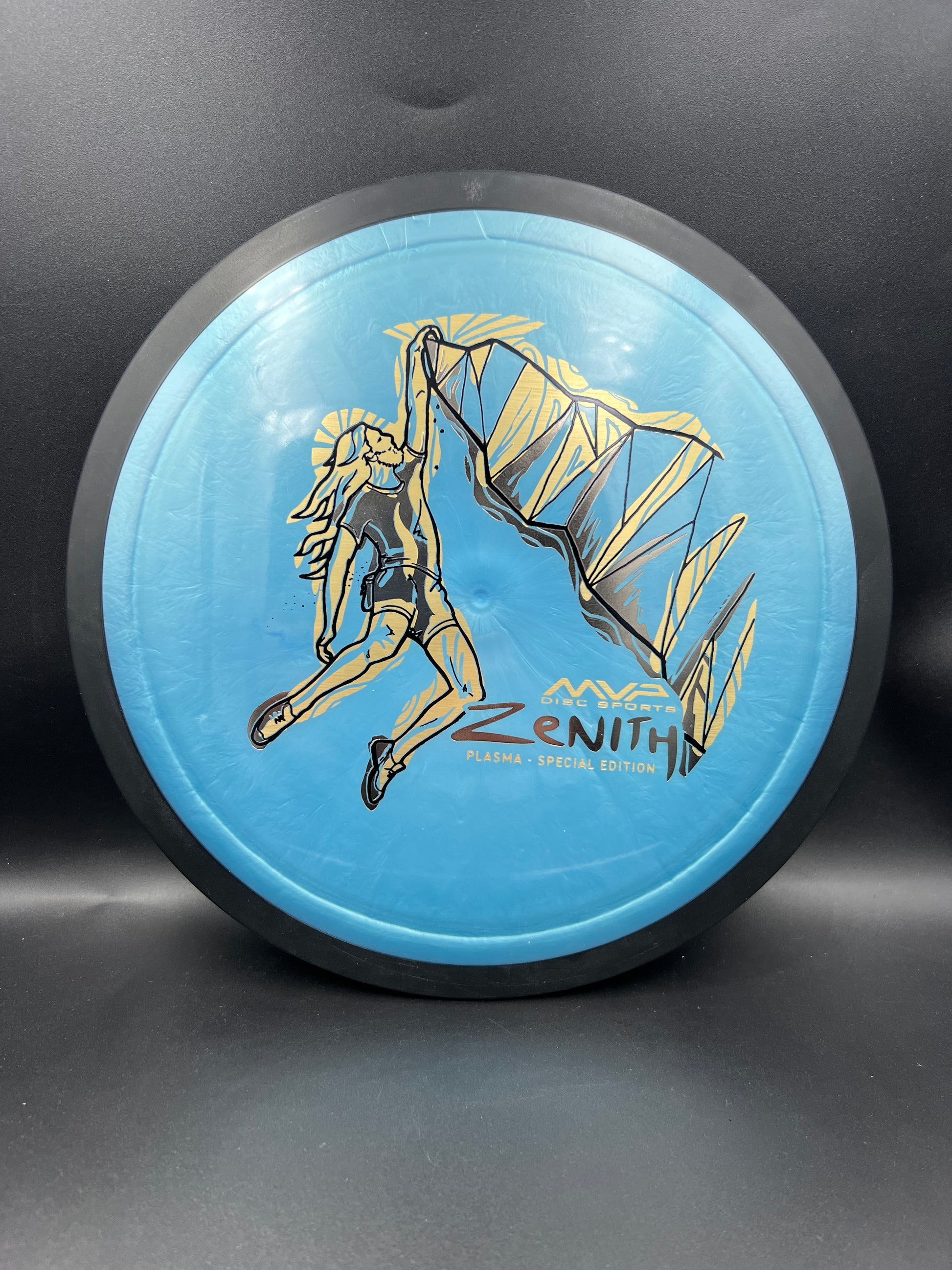 MVP Plasma Zenith Light Blue Bronze Gold Stamp - 169g