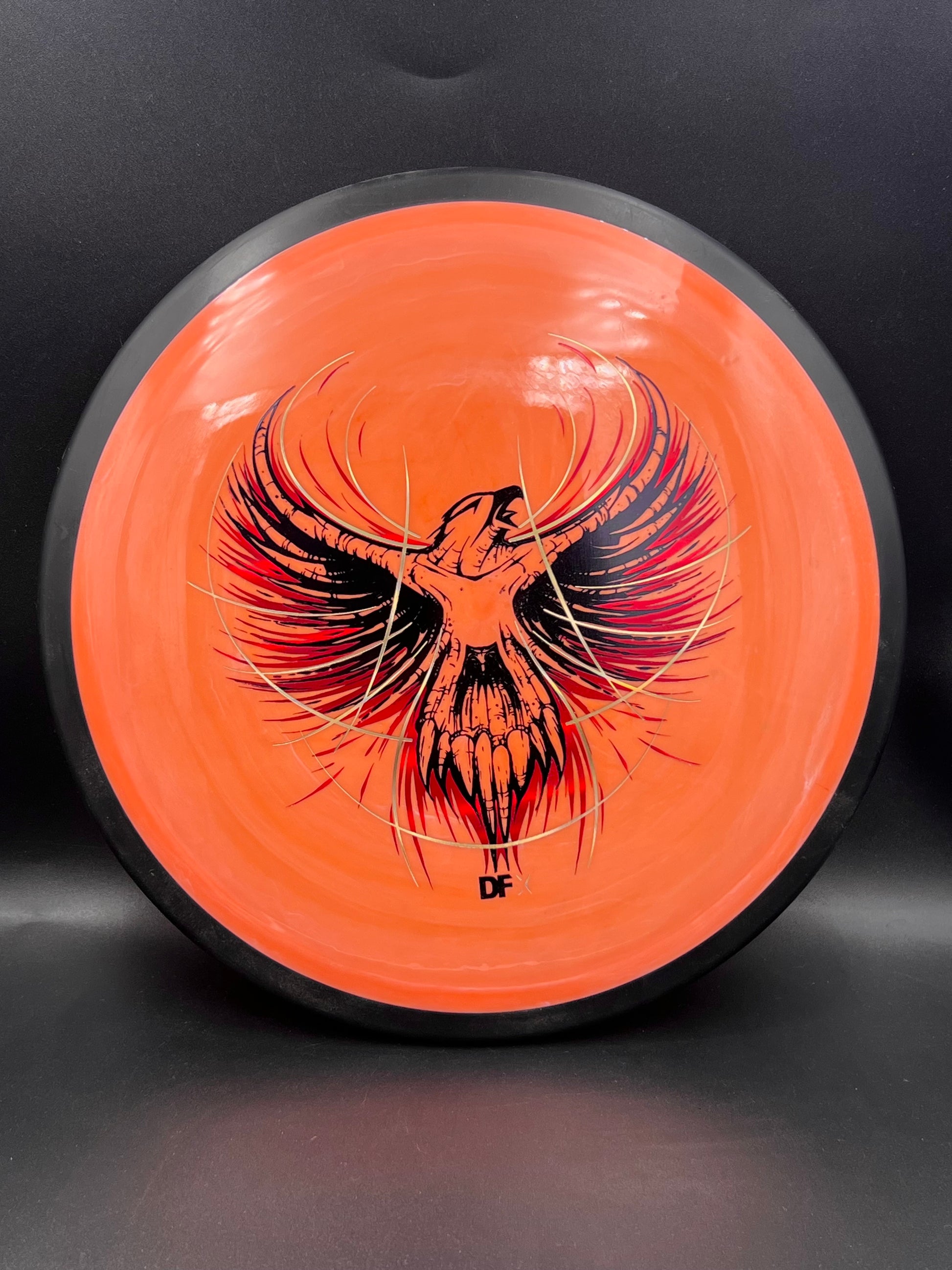 MVP Neutron Relay Orange Peach Black Red Stamp - 173g