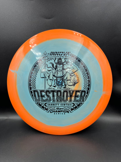 Innova Tour Series 2026 Halo Star Destroyer Garrett Gurthie Orange Light Blue Black Stamp - 173-175g