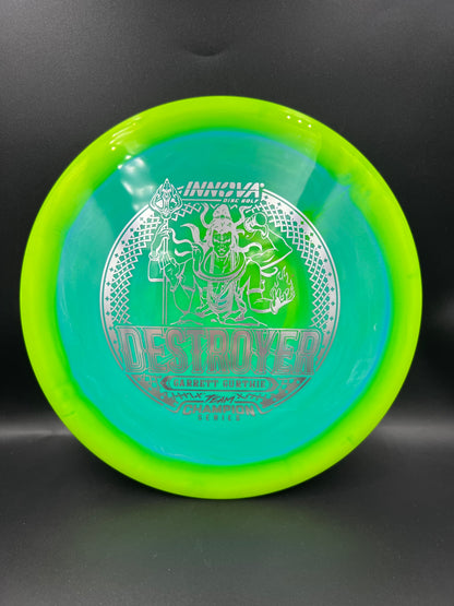 Innova Tour Series 2026 Halo Star Destroyer Garrett Gurthie Yellow Green Blue Silver Stamp - 173-175g
