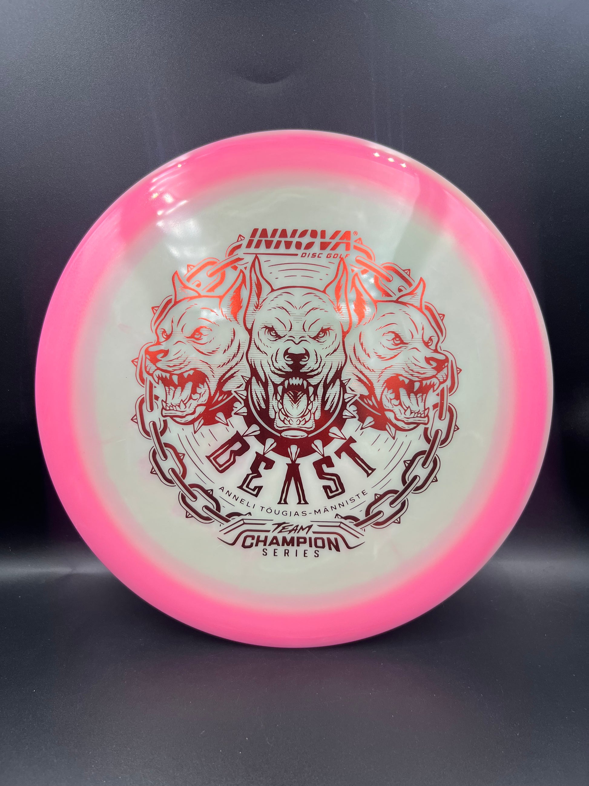 Innova Tour Series 2026 Proto Glow Halo Star Beast Anelli Tõugjas-Männiste Pink Red Orange Stamp - 172g