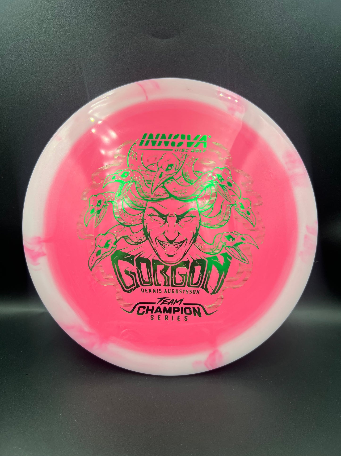Innova Tour Series 2026 Halo Star Gorgon Dennis Augustsson Pink Green Stamp - 173-175g