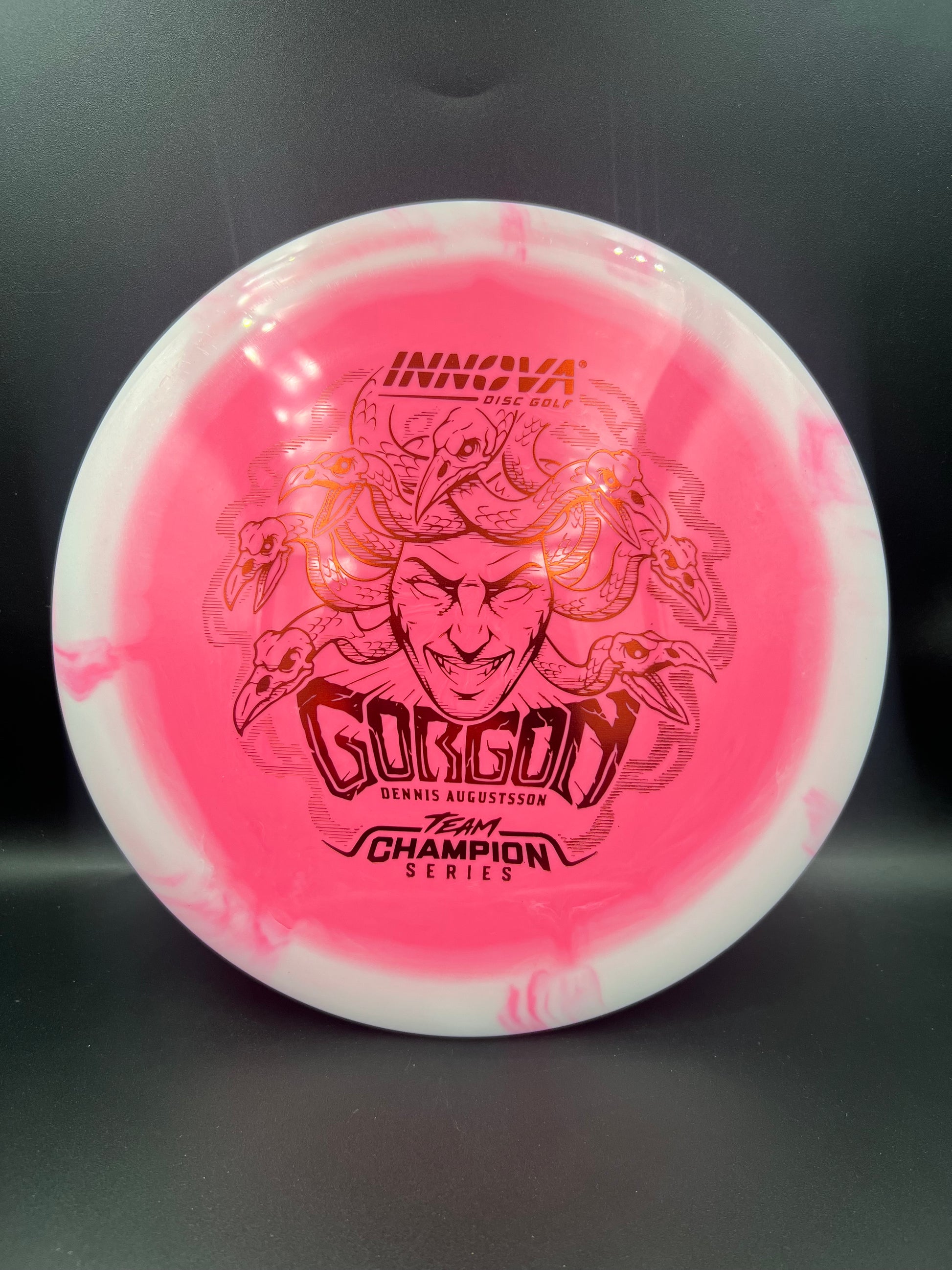 Innova Tour Series 2026 Halo Star Gorgon Dennis Augustsson Pink Red Orange Stamp - 173-175g