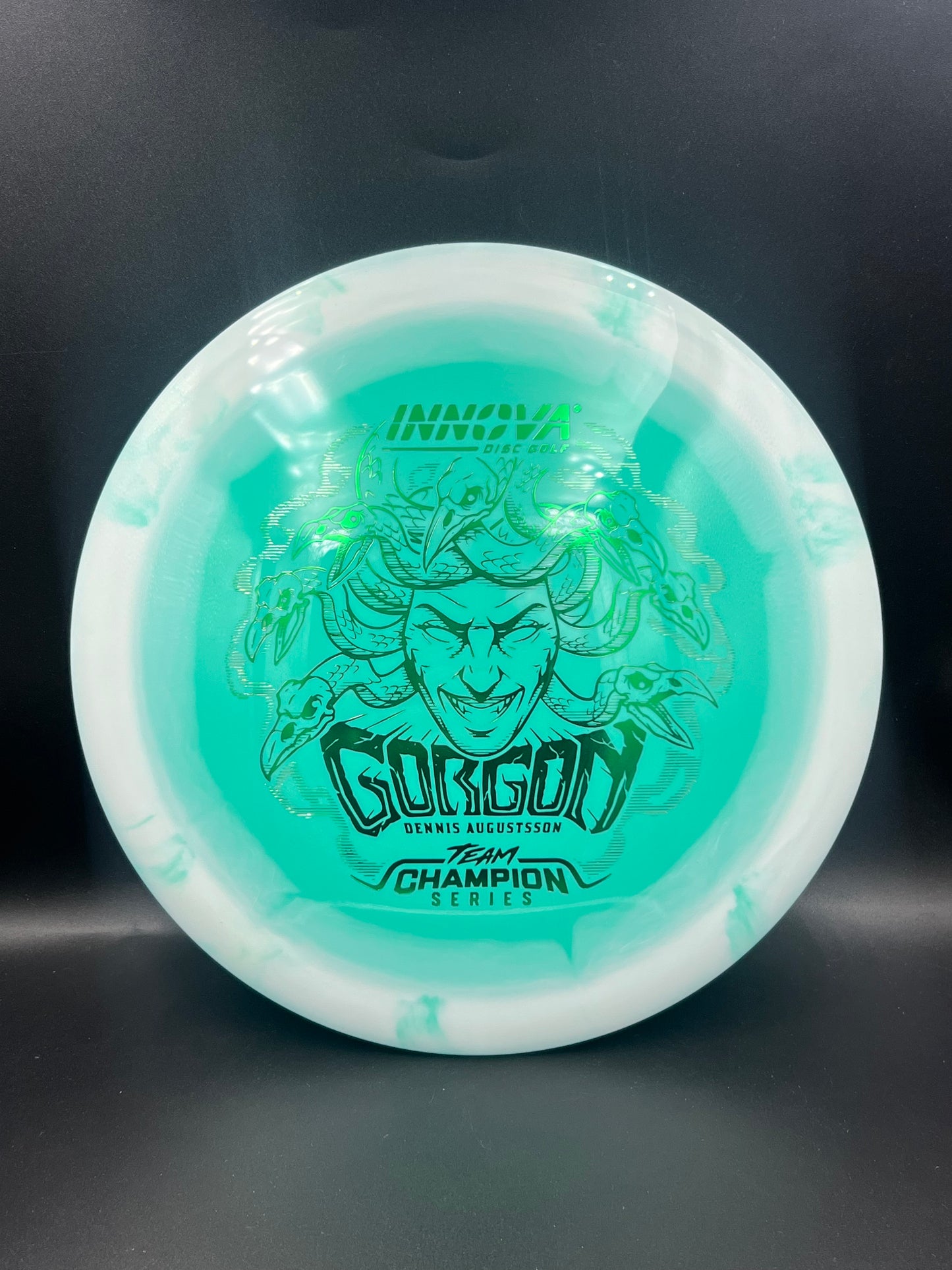 Innova Tour Series 2026 Halo Star Gorgon Dennis Augustsson Teal Green Stamp - 173-175g