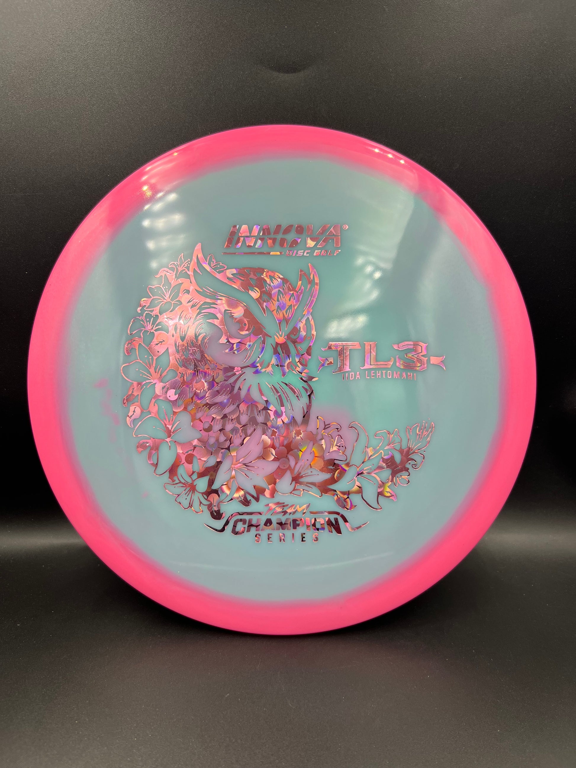 Innova Tour Series 2026 Proto Glow Halo Star TL3 Iida Lehtomäki Pink Rim Pink Flower Stamp - 173-175g