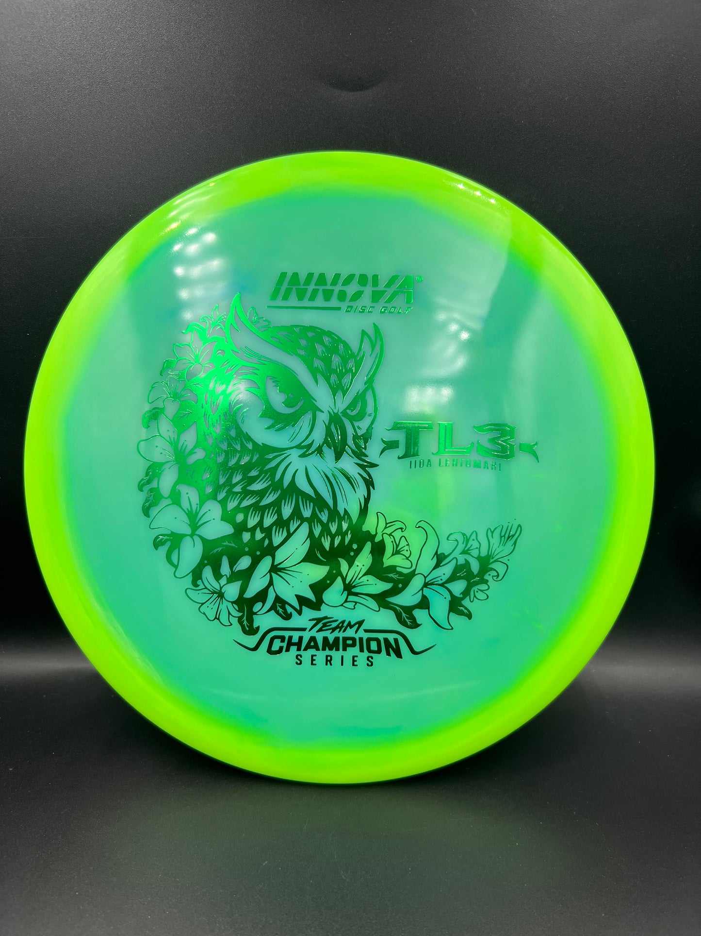 Innova Tour Series 2026 Proto Glow Halo Star TL3 Iida Lehtomäki Highlighter Rim Green Stamp - 173-175g