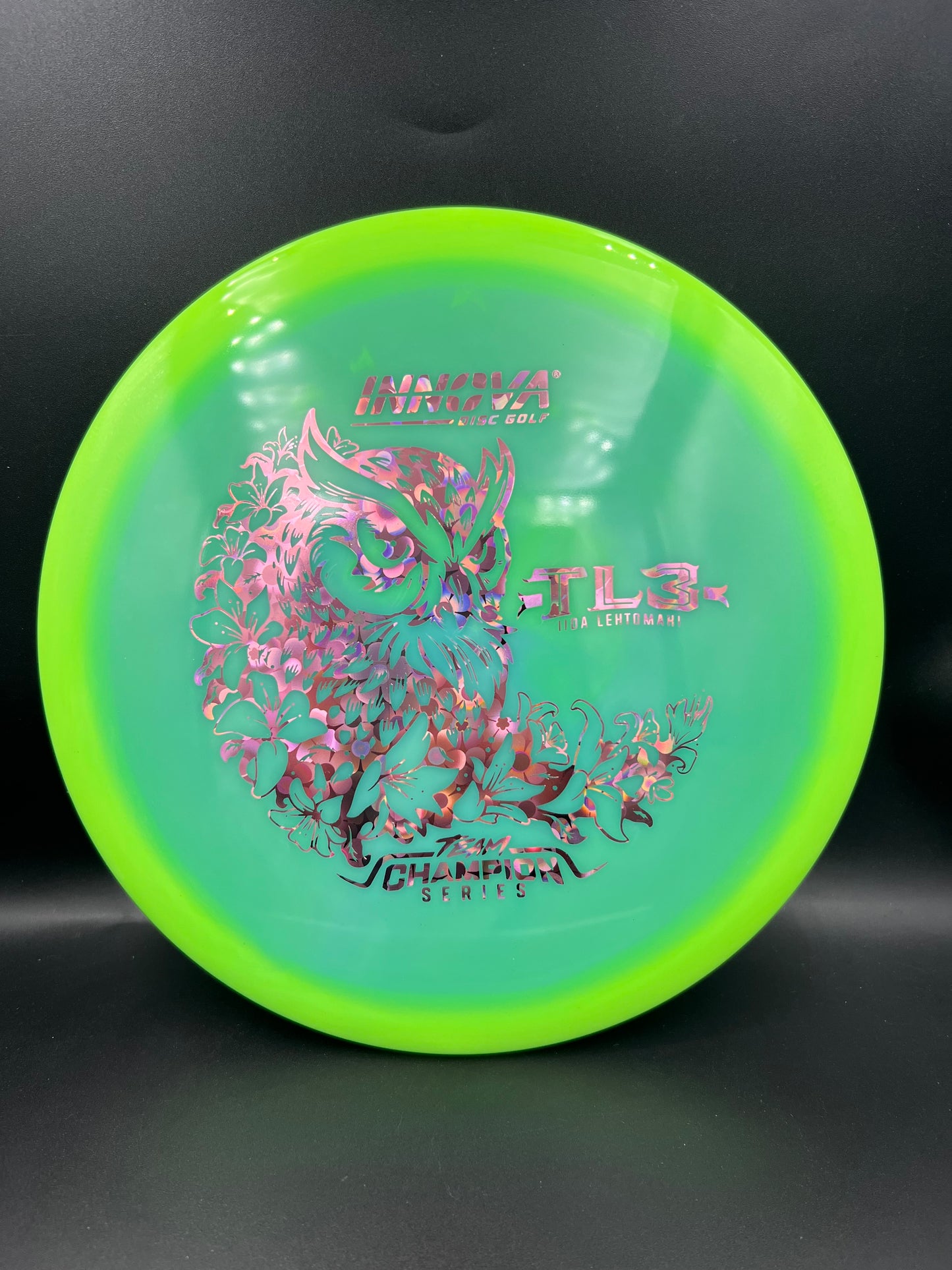 Innova Tour Series 2026 Proto Glow Halo Star TL3 Iida Lehtomäki Highlighter Rim Pink Flower Stamp - 173-175g