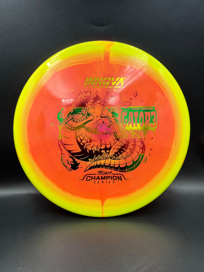 Innova Tour Series 2026 Halo Champion Gator3 Rasmus Saukkoriipi Yellow Orange Rasta Stamp - 173-175g