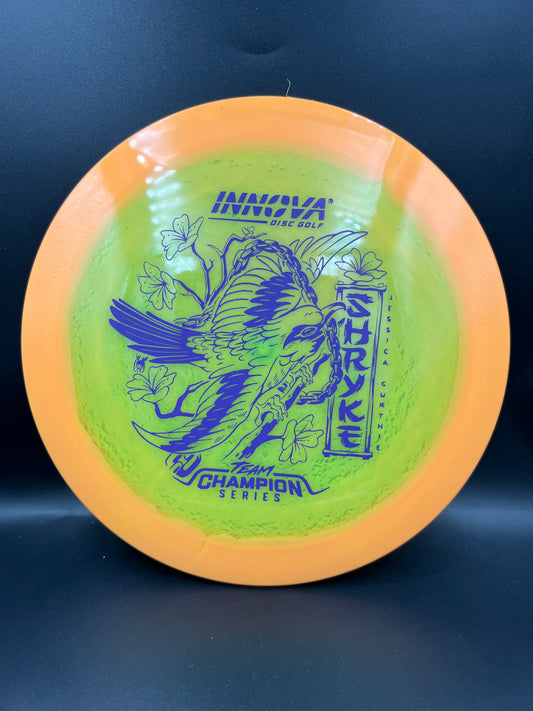 Innova Tour Series 2026 Halo Champion Shryke Jessica Gurthie Orange Yellow Purple Stamp - 167g