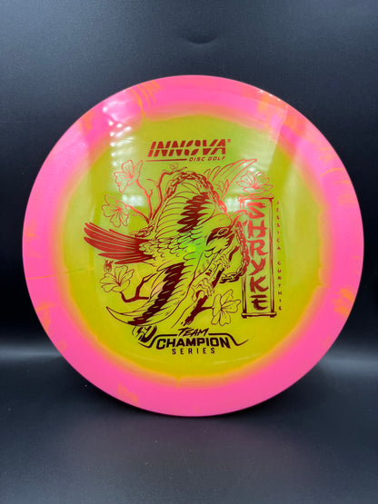 Innova Tour Series 2026 Halo Champion Shryke Jessica Gurthie Pink Yellow Red Stamp - 168g