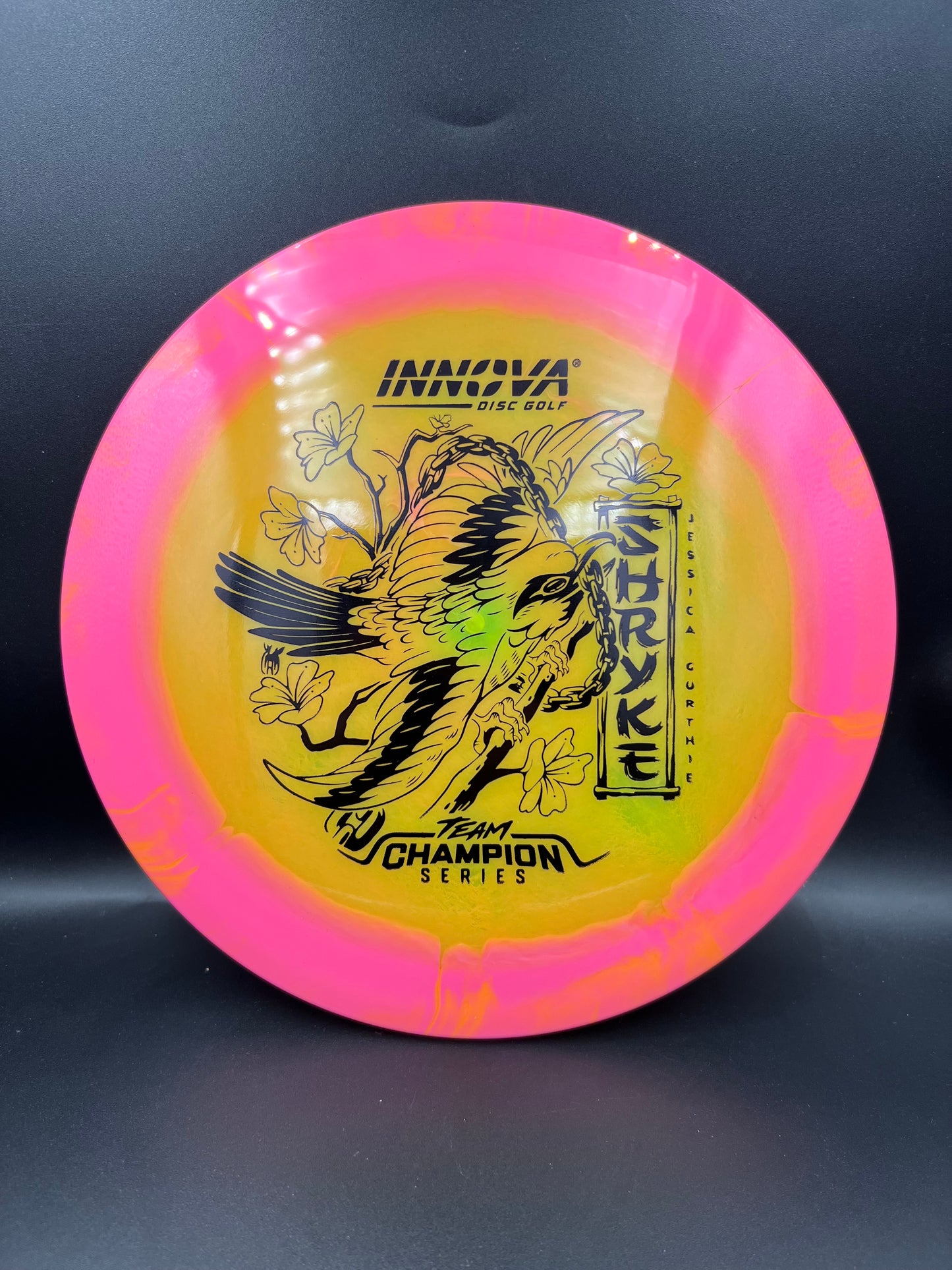 Innova Tour Series 2026 Halo Champion Shryke Jessica Gurthie Pink Orange Black Stamp - 167g