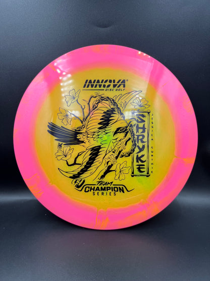 Innova Tour Series 2026 Halo Champion Shryke Jessica Gurthie Pink Orange Black Stamp - 167g