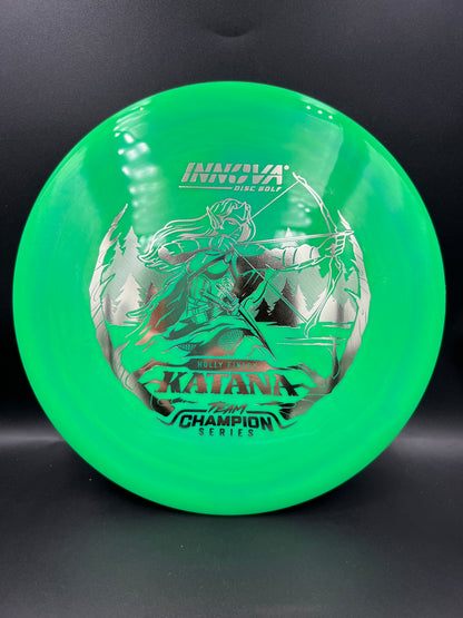 Innova Tour Series 2026 Star Katana Holly Finley Green Silver Stamp - 171g