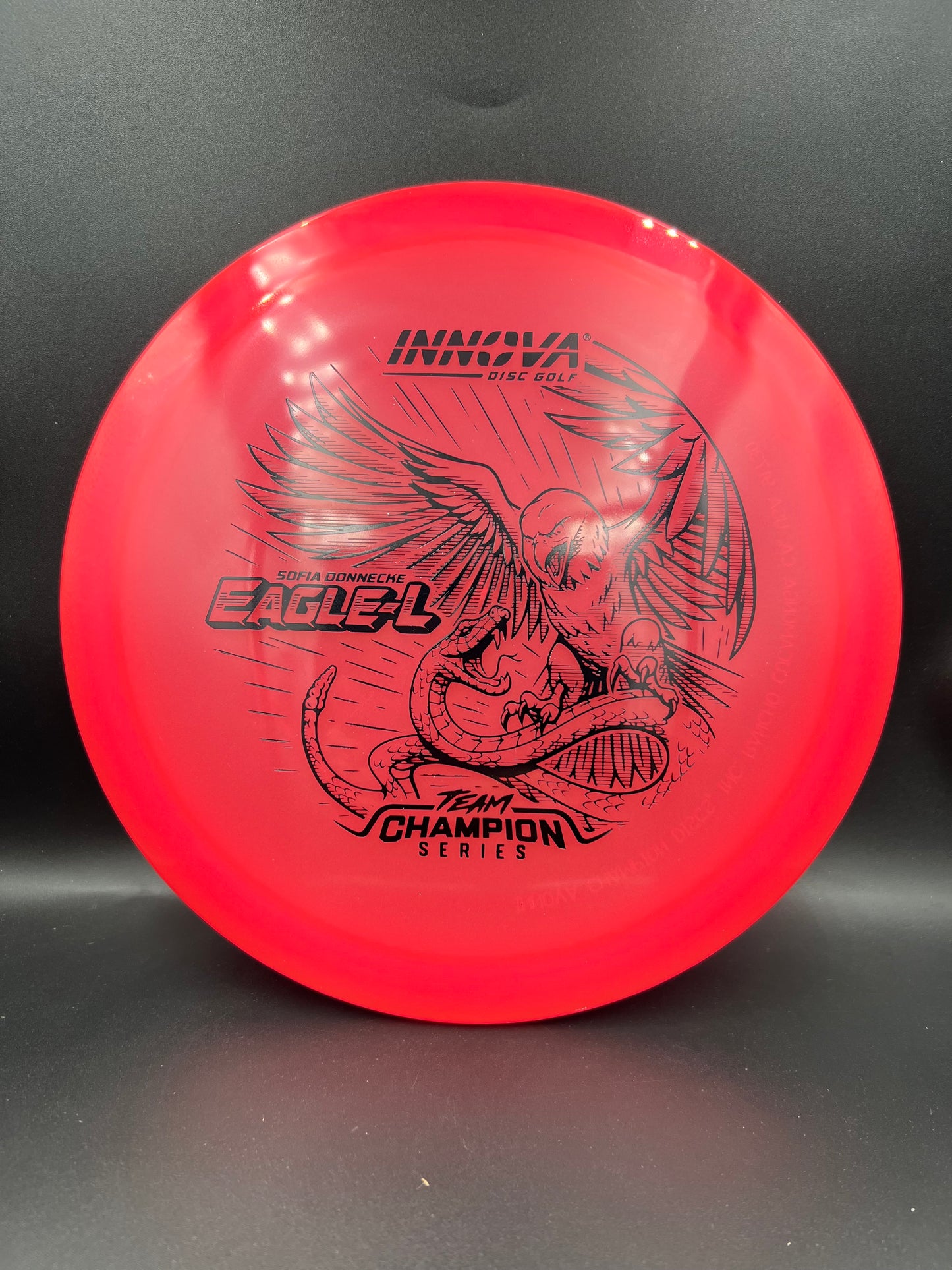 Innova Tour Series 2026 Proto Glow Champion Eagle-L Sofia Donnecke Pink Black Stamp - 173-175g