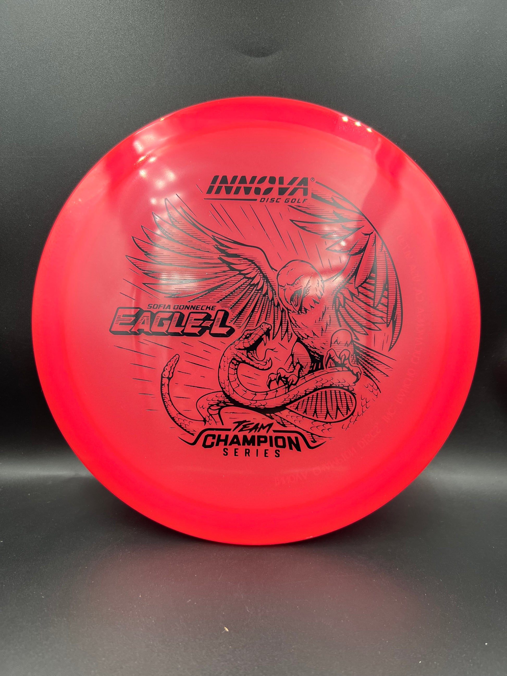 Innova Tour Series 2026 Proto Glow Champion Eagle-L Sofia Donnecke Pink Black Stamp - 173-175g