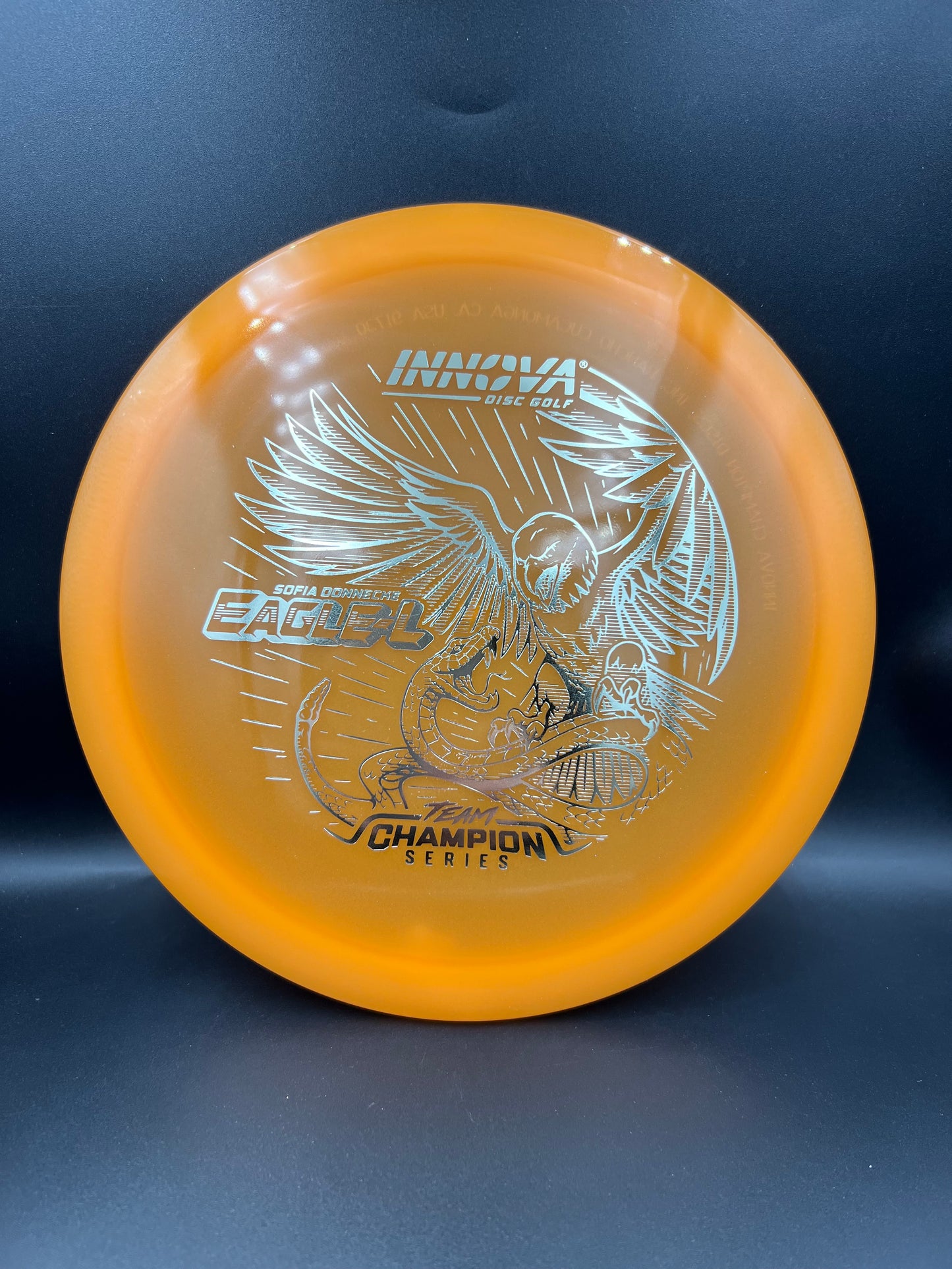 Innova Tour Series 2026 Proto Glow Champion Eagle-L Sofia Donnecke Orange Silver Stamp - 173-175g