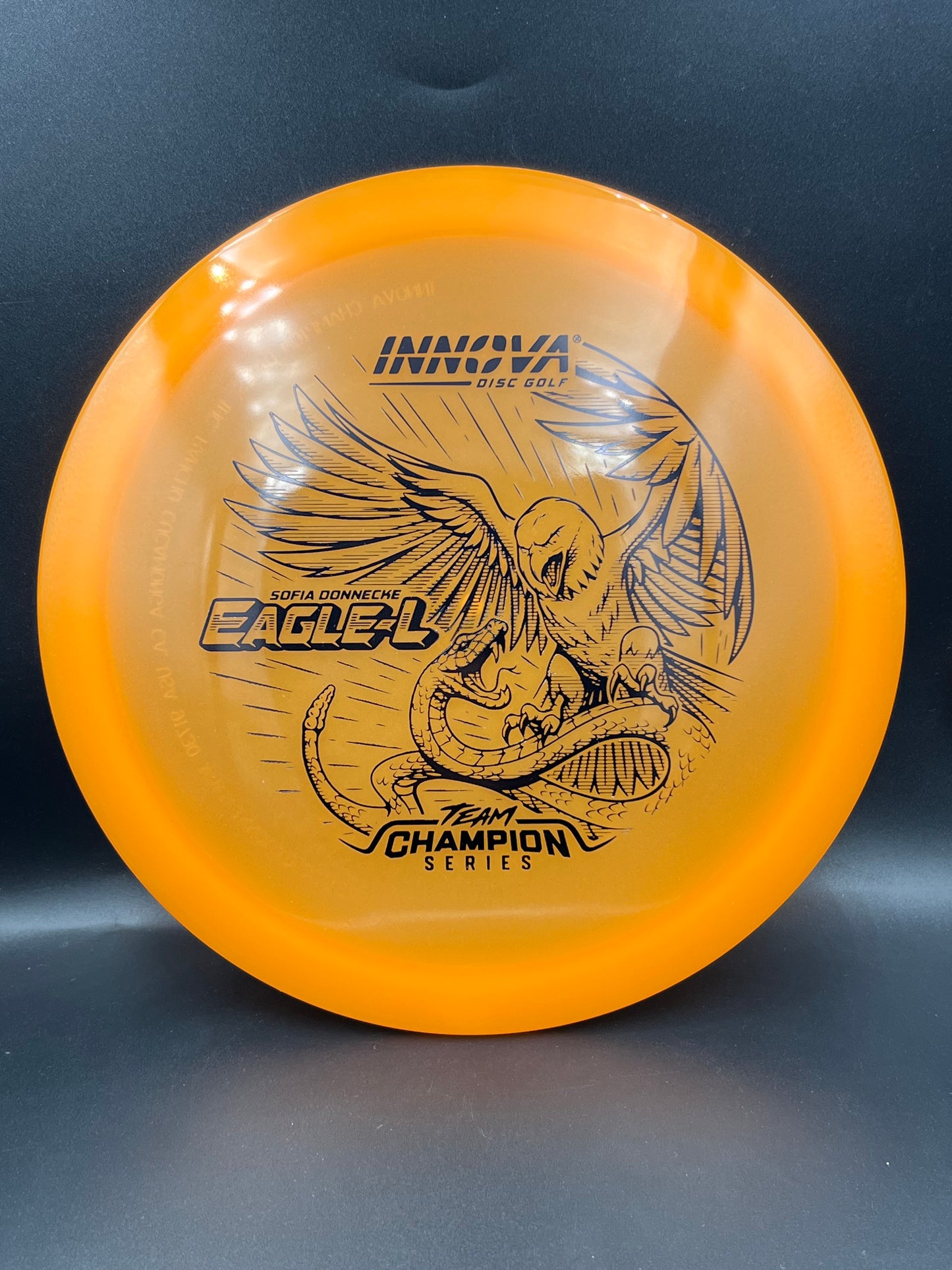 Innova Tour Series 2026 Proto Glow Champion Eagle-L Sofia Donnecke Orange Black Stamp - 173-175g