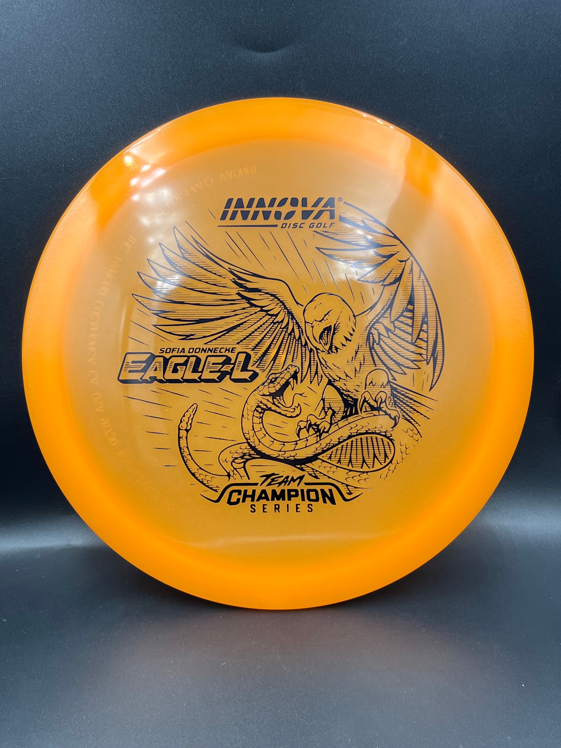 Innova Tour Series 2026 Proto Glow Champion Eagle-L Sofia Donnecke Orange Black Stamp - 173-175g