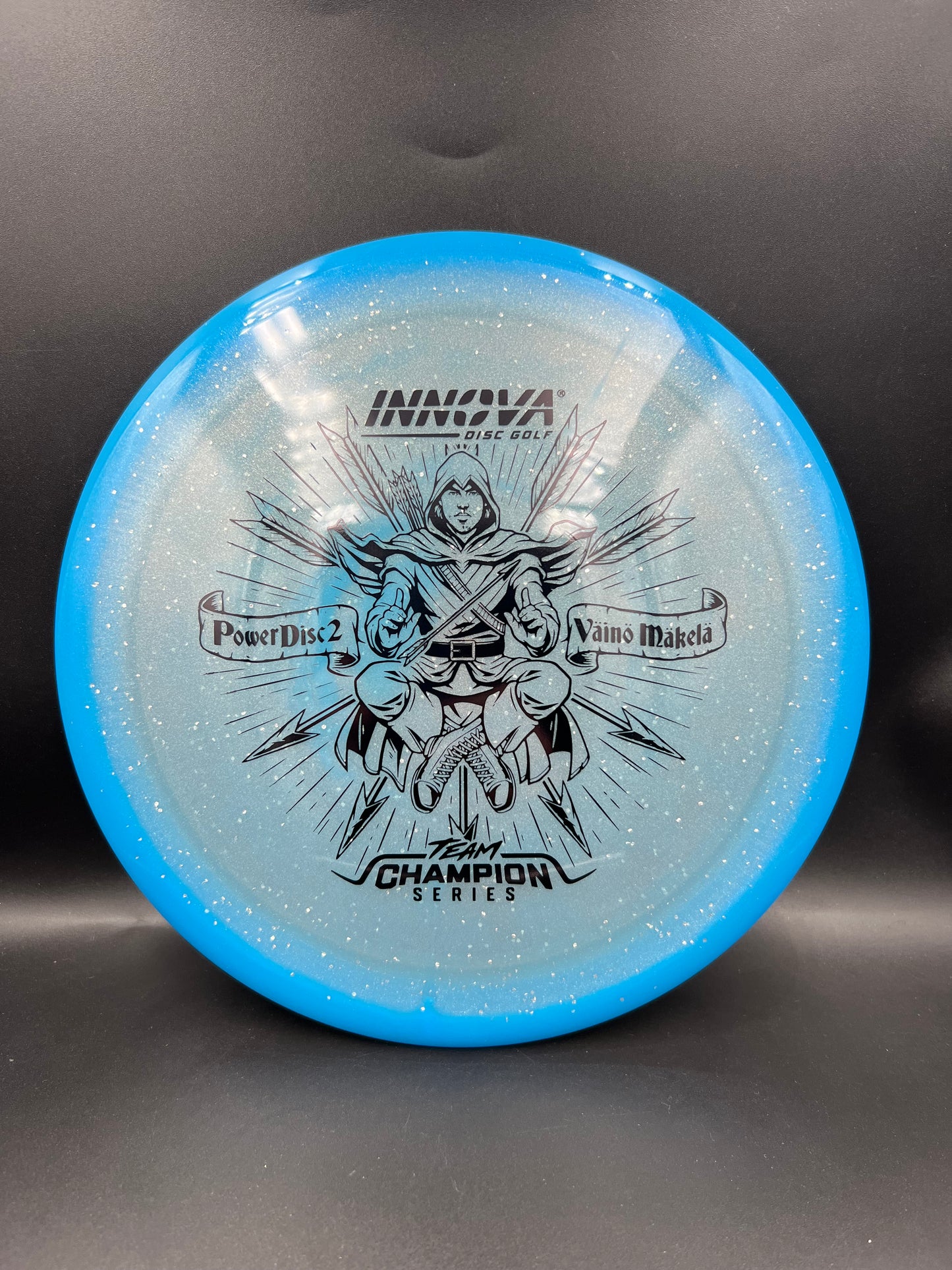 Innova Tour Series 2026 Moondust Halo Champion Power Disc 2 Väinö Mäkelä Blue Black Stamp - 173-175g